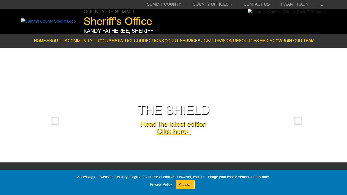 Welcome to the Summit County, Ohio Sheriff's Office